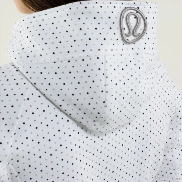 Gray Polka Dot Hoodie - Picture 5 of 8